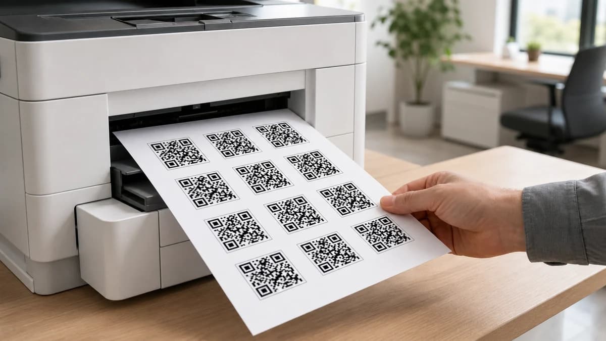 Как распечатать QR-код: с телефона, на принтере и на листе А4
