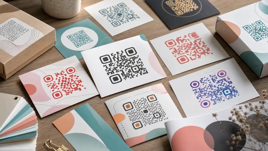 Красивый QR-код: 20 примеров дизайна с логотипом