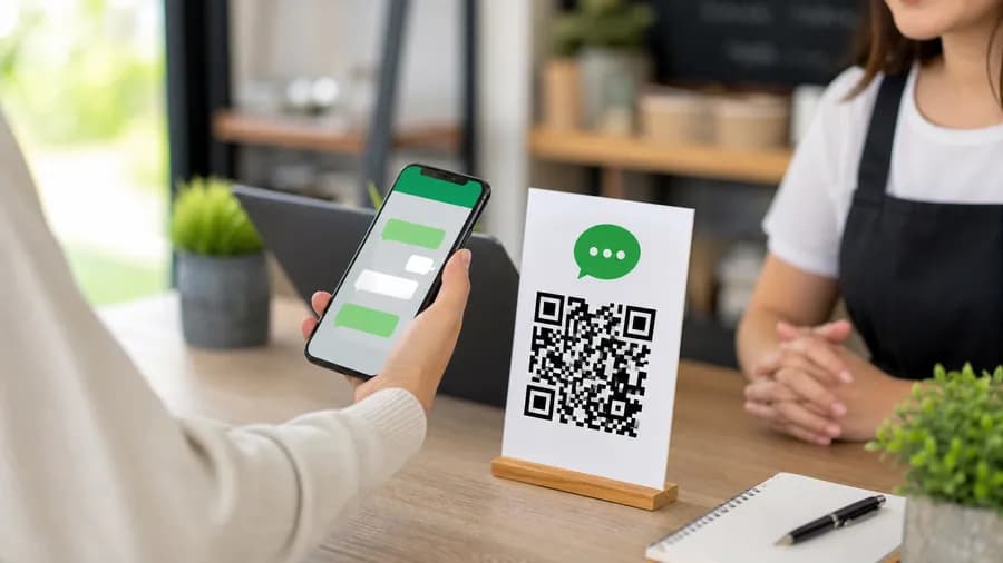 QR-код для WhatsApp: вход в Web и ссылка на чат