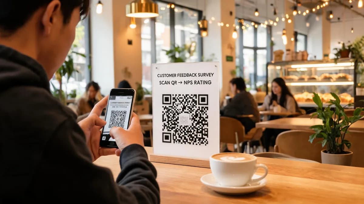 QR-код для опроса: Google Формы, Яндекс Формы, NPS