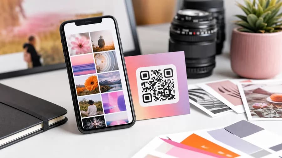 QR-код для Instagram: где найти и как создать (2026)