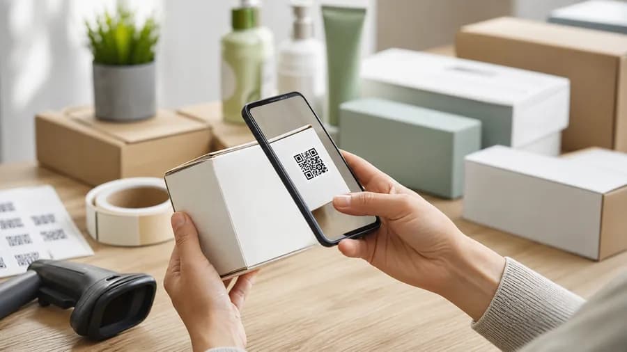 QR-код на упаковке товара — гайд + примеры 2026