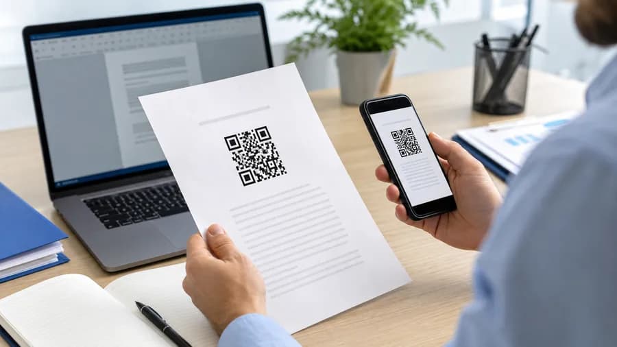 Как сделать QR-код в Word — 3 способа (2026)