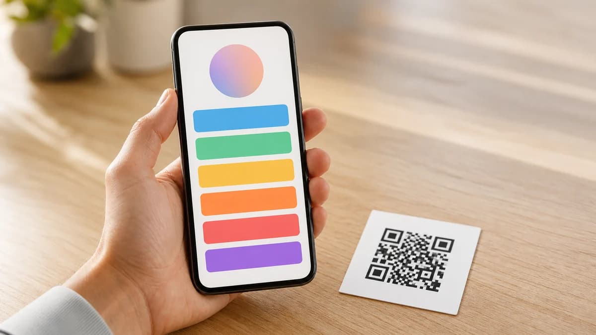 Мультиссылка: страница со всеми ссылками и QR-код на неё