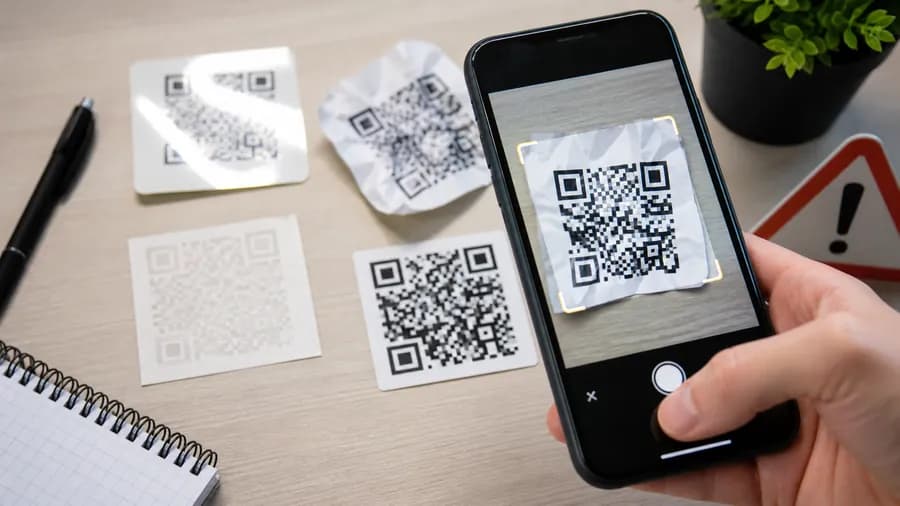 QR-код не сканируется: 12 причин и решений