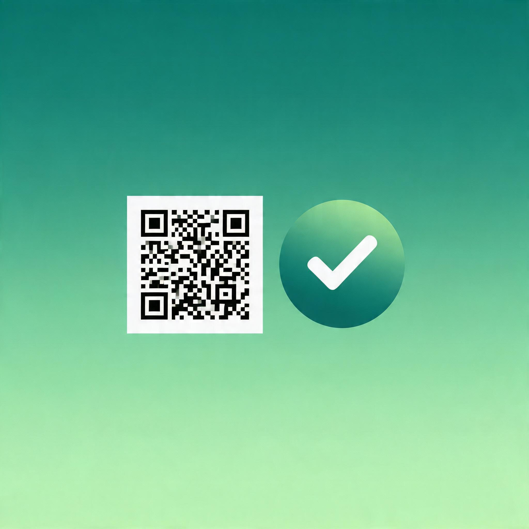 Data Matrix и галочка проверки товара — QRkoder